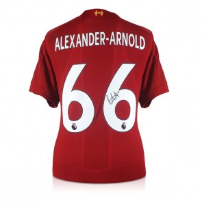 Trent Alexander-Arnold Signed Liverpool 2019-20 Football Shirt