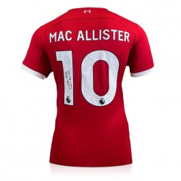 Alexis Mac Allister Signed Liverpool 2023-24 Football Shirt