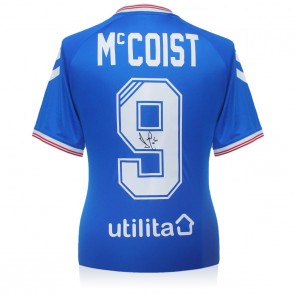 Ally McCoist Signed Rangers Football Shirt