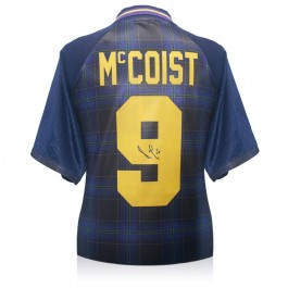  Ally McCoist Signed Scotland Euro 1996 Shirt
