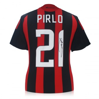 Andrea Pirlo Signed AC Milan 2008-09 Football Shirt