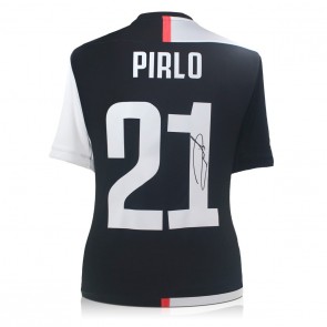 Andrea Pirlo Signed 2019-20 Juventus Football Shirt