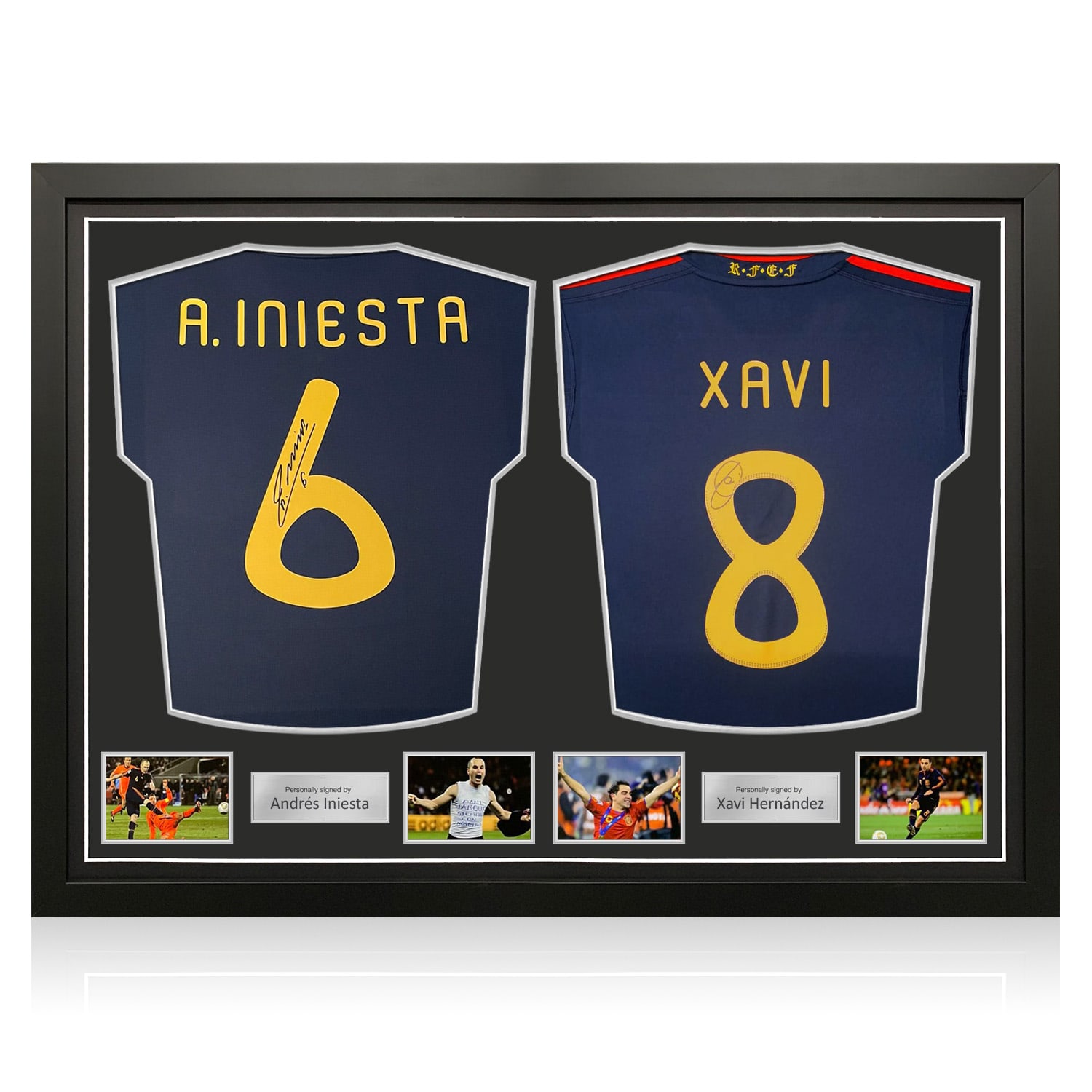 Xavi signed shirt clearance