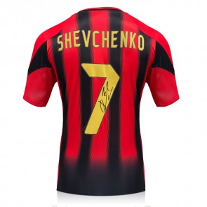 Andriy Shevchenko Signed Original AC Milan 2004-05 Home Football Shirt