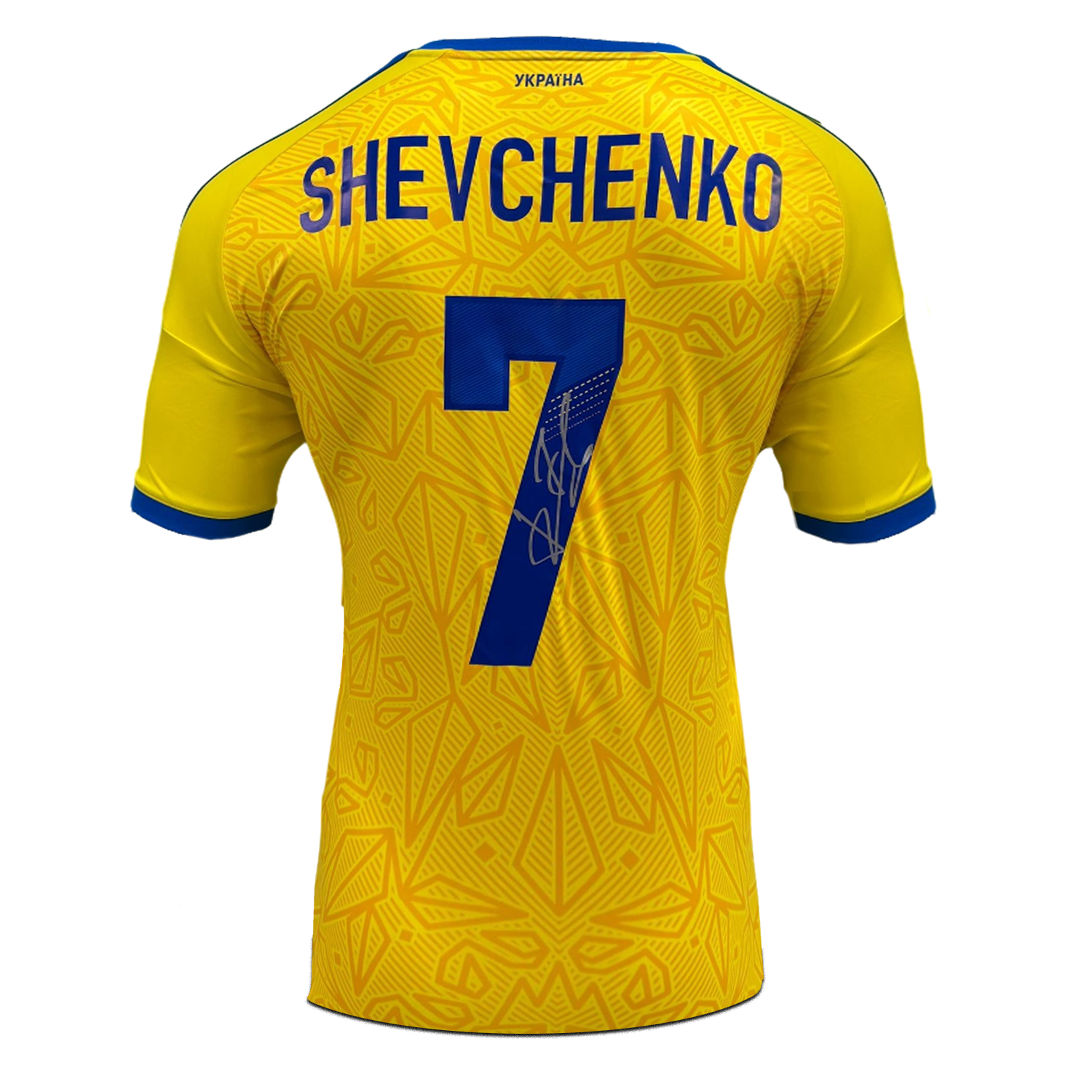 Andriy Shevchenko Signed Ukraine 2026-27 Football Shirt