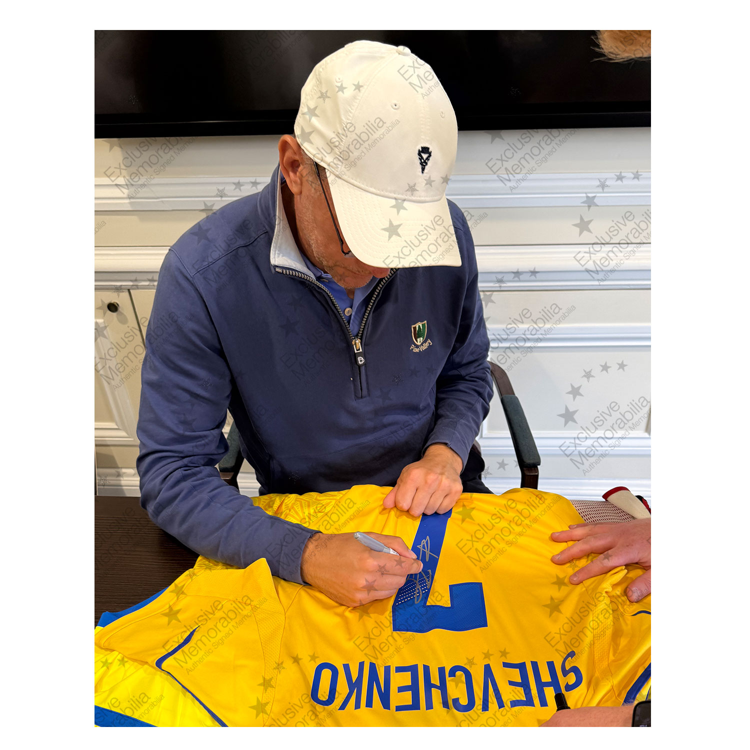 Andriy Shevchenko Signed Original Ukraine 2011-13 Football Shirt