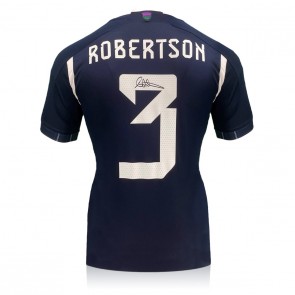 Andy Robertson Signed 2022-23 Scotland Football Shirt