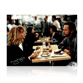 Billy Crystal And Meg Ryan Signed When Harry Met Sally Photo: Restaurant