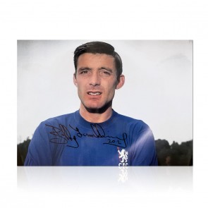 Bobby Tambling Signed Chelsea Photo: 1968 Headshot