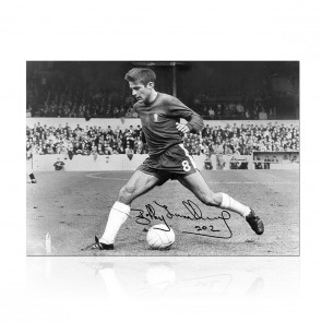 Bobby Tambling Signed Chelsea Photo: In Action