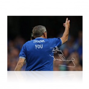 Bobby Tambling Signed Chelsea Photo: Thank You