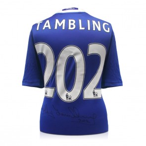 Bobby Tambling Signed Chelsea Football Shirt: 202 Goals