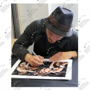Brad Pickett Signed UFC Montage. Deluxe Frame