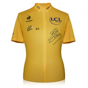 Sir Bradley Wiggins Signed Tour De France 2012 Yellow Jersey