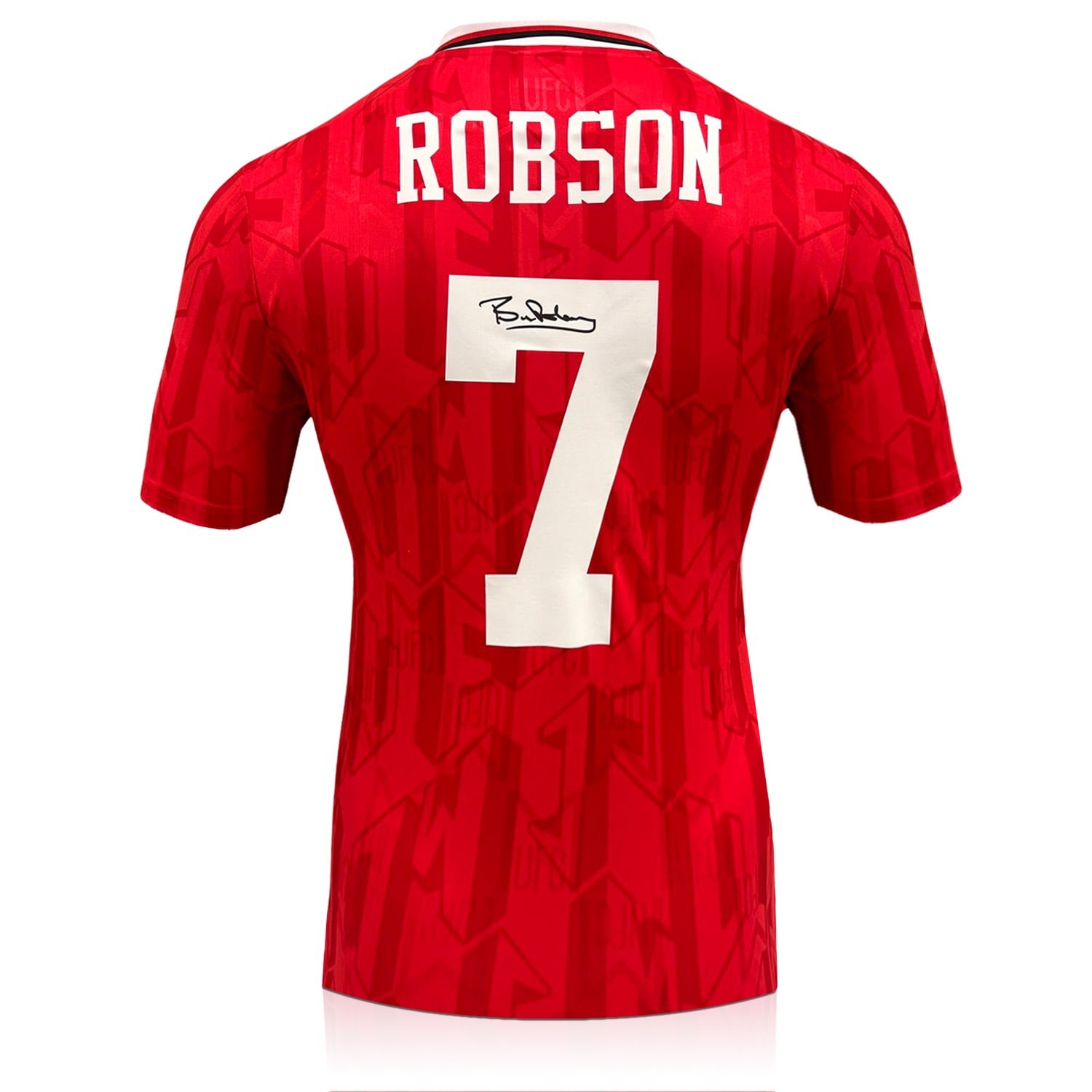Bryan Robson Signed Manchester United 1992-94 Football Shirt