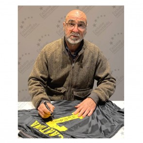 Eric Cantona Signed Manchester United 1994 Away Football Shirt. Superior Frame