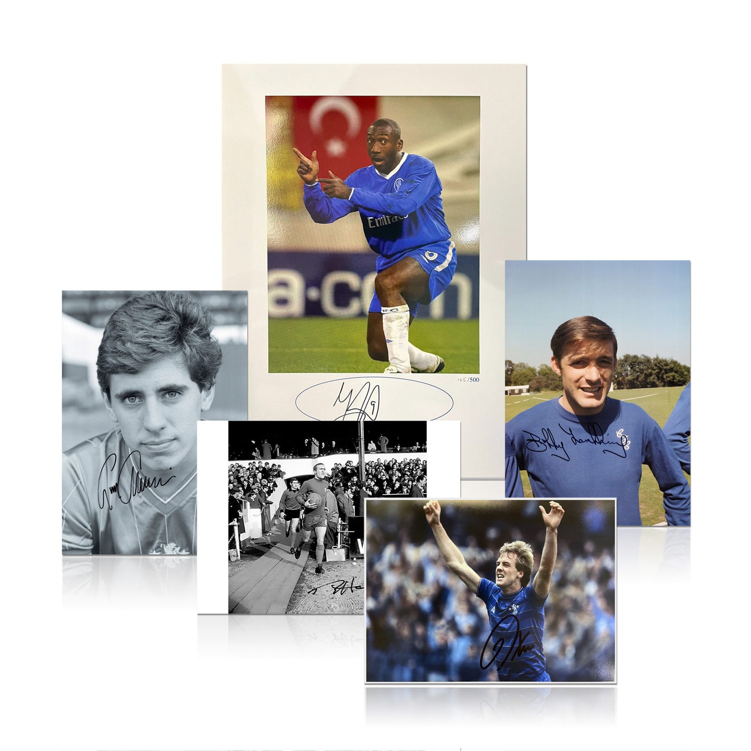 Chelsea Football Memorabilia Signed Bundle