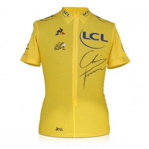 Chris Froome Signed Tour De France 2017 Yellow Jersey