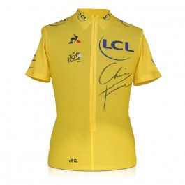 Chris Froome Signed Tour De France 2017 Yellow Jersey