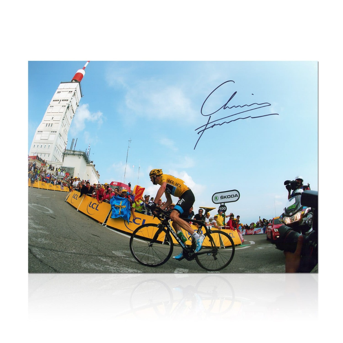 CFMU5 Chris Froome 2013 Tour de France Cycling Photo Memorabilia 