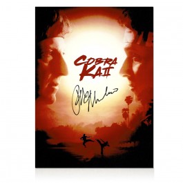 Ralph Macchio Signed Cobra Kai 2 Poster
