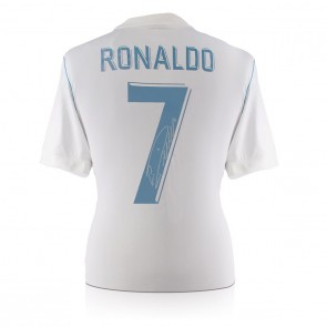 Cristiano Ronaldo Signed Real Madrid 2017-18 Football Shirt