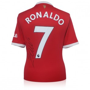 Cristiano Ronaldo Signed Manchester United 2021/22 Shirt 