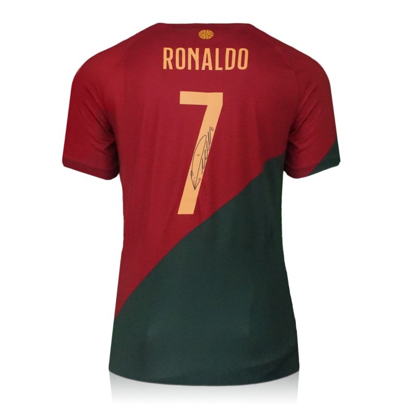 Cristiano Ronaldo Signed Portugal 2022 Football Shirt