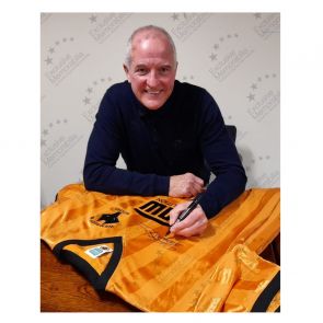 Wolves Legend Steve Bull Signed And Framed Wolves Photo