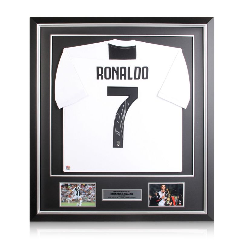 framed ronaldo jersey