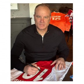 Dennis Bergkamp Signed Ajax 2021-22 Football Shirt	