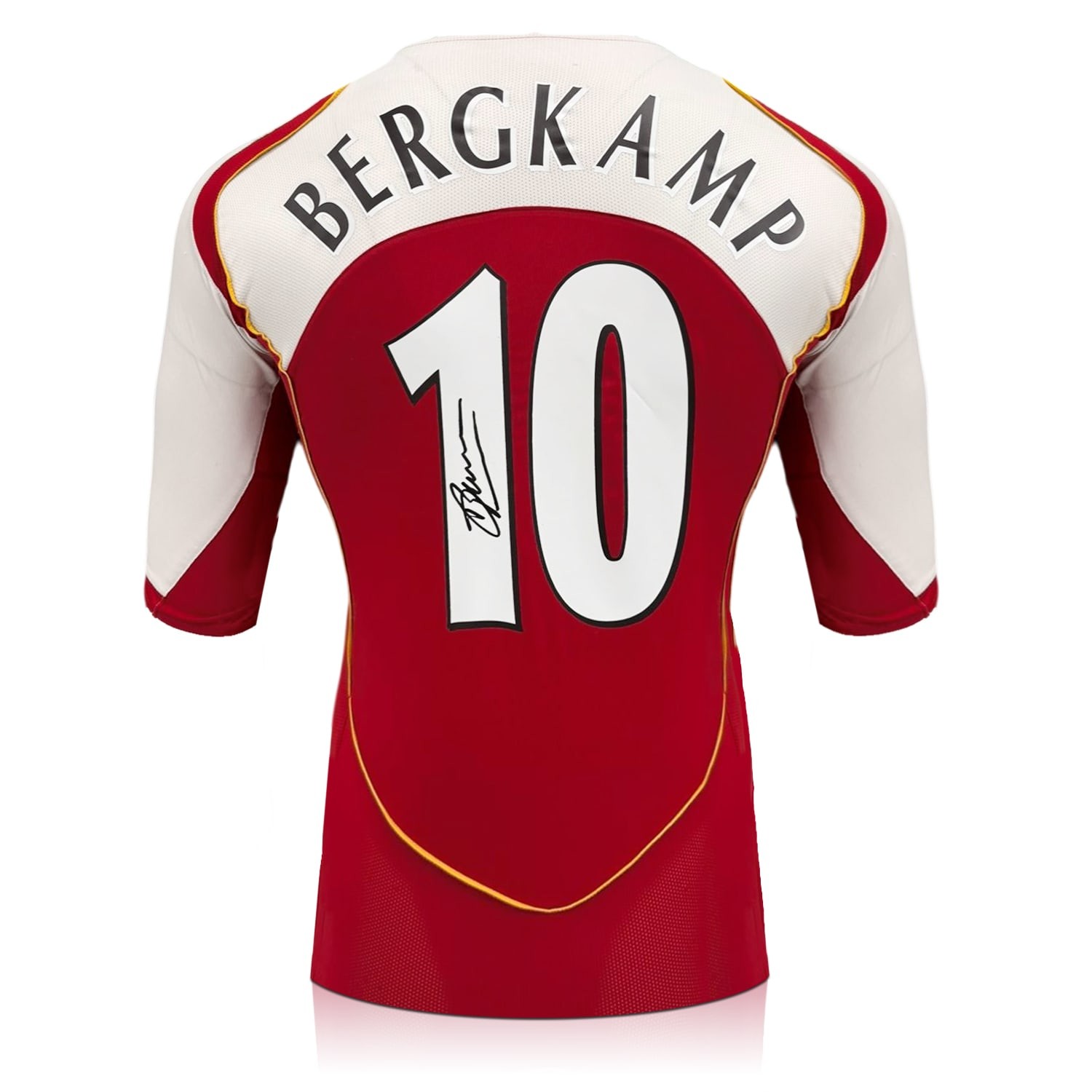 Dennis Bergkamp Signed Arsenal Original 2004-05 Football Shirt