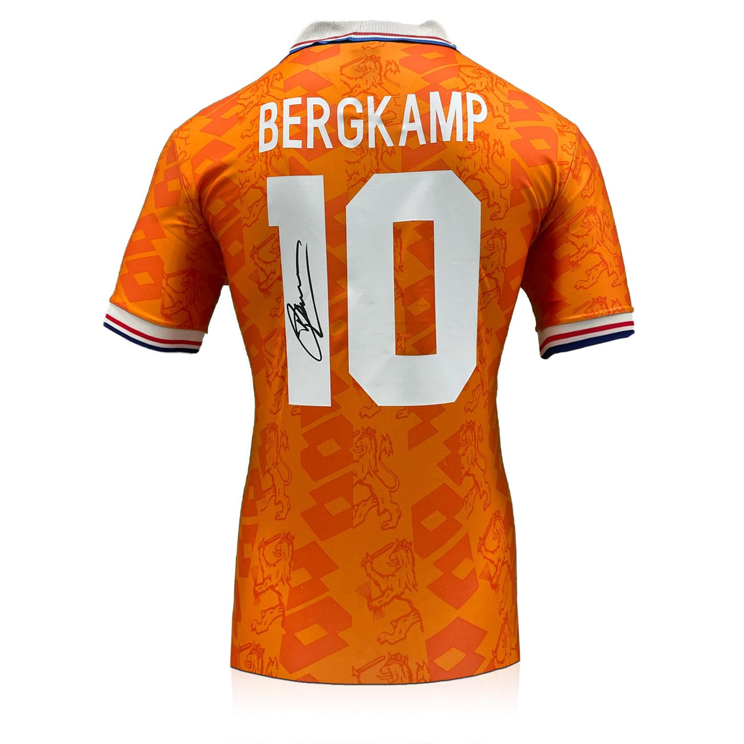 Dennis Bergkamp Signed Original Holland 1994 Football Shirt