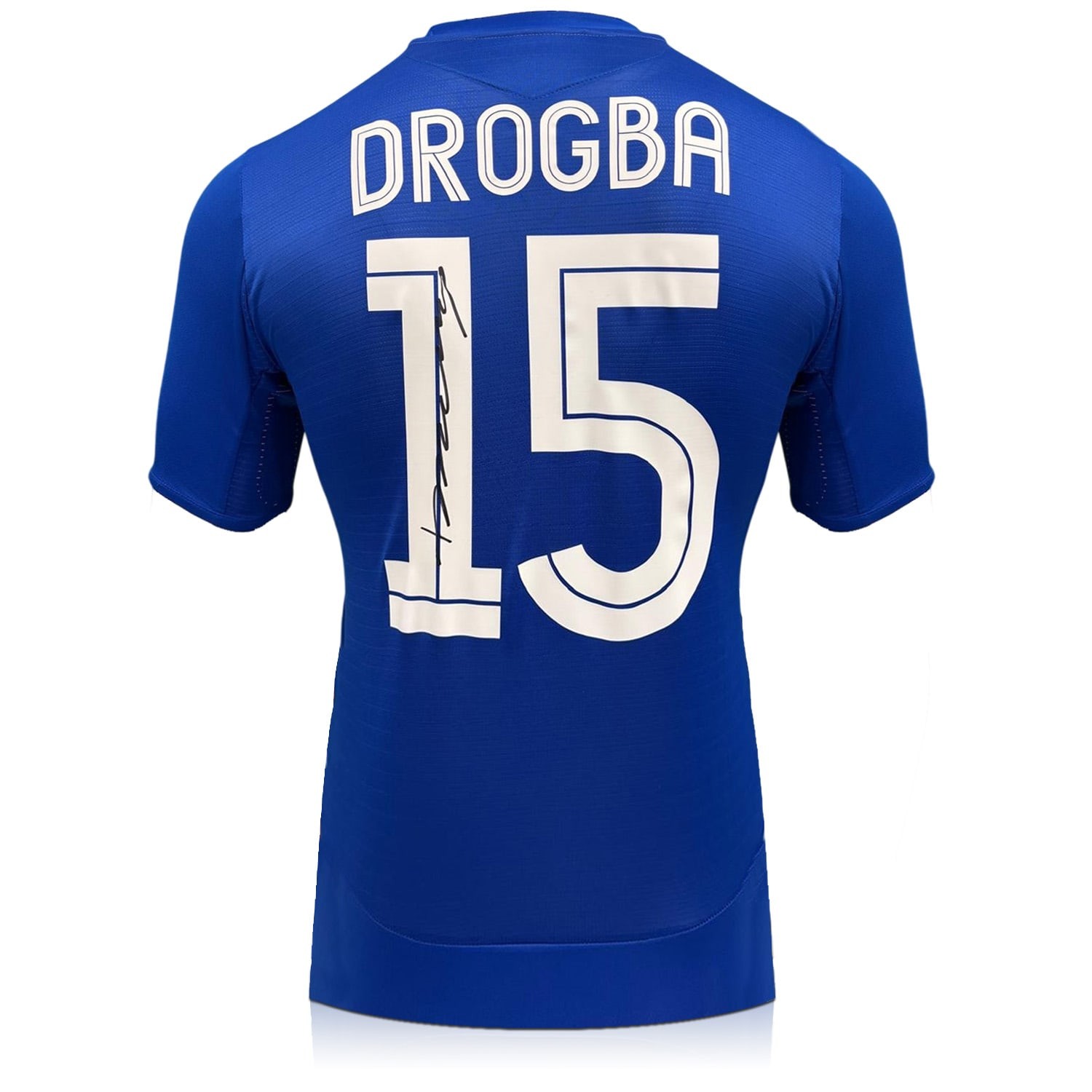 Didier Drogba Signed Original Chelsea 2005-06 Centenary Football Shirt (Original Print)