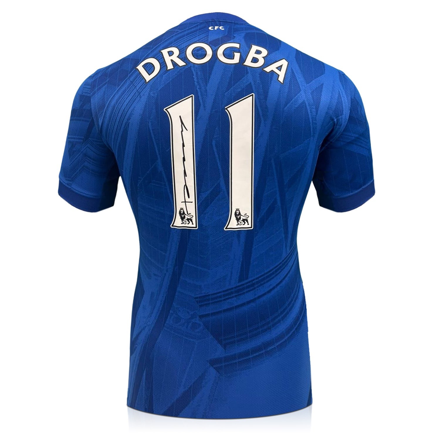 Didier Drogba Signed Chelsea 2025-26 Home Football Shirt