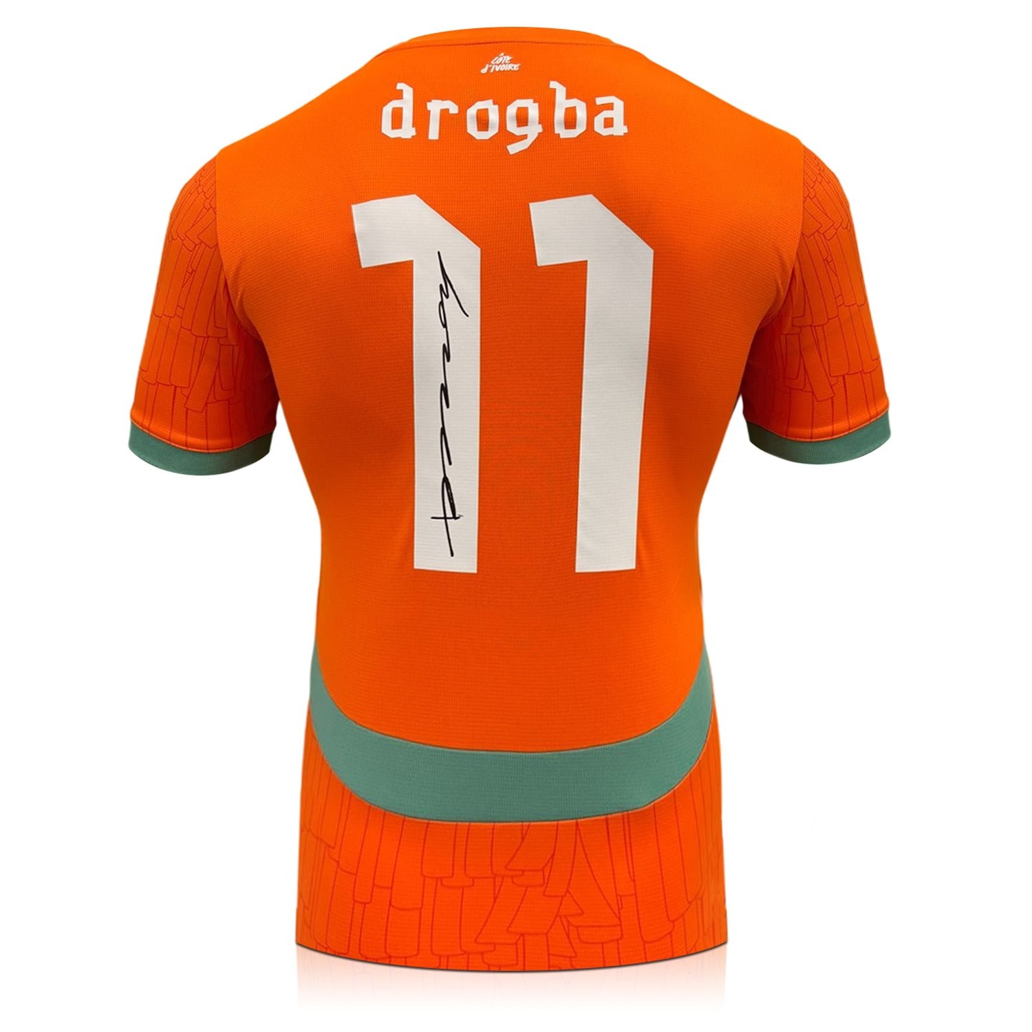 Didier Drogba Signed Ivory Coast 2024-25 Football Shirt