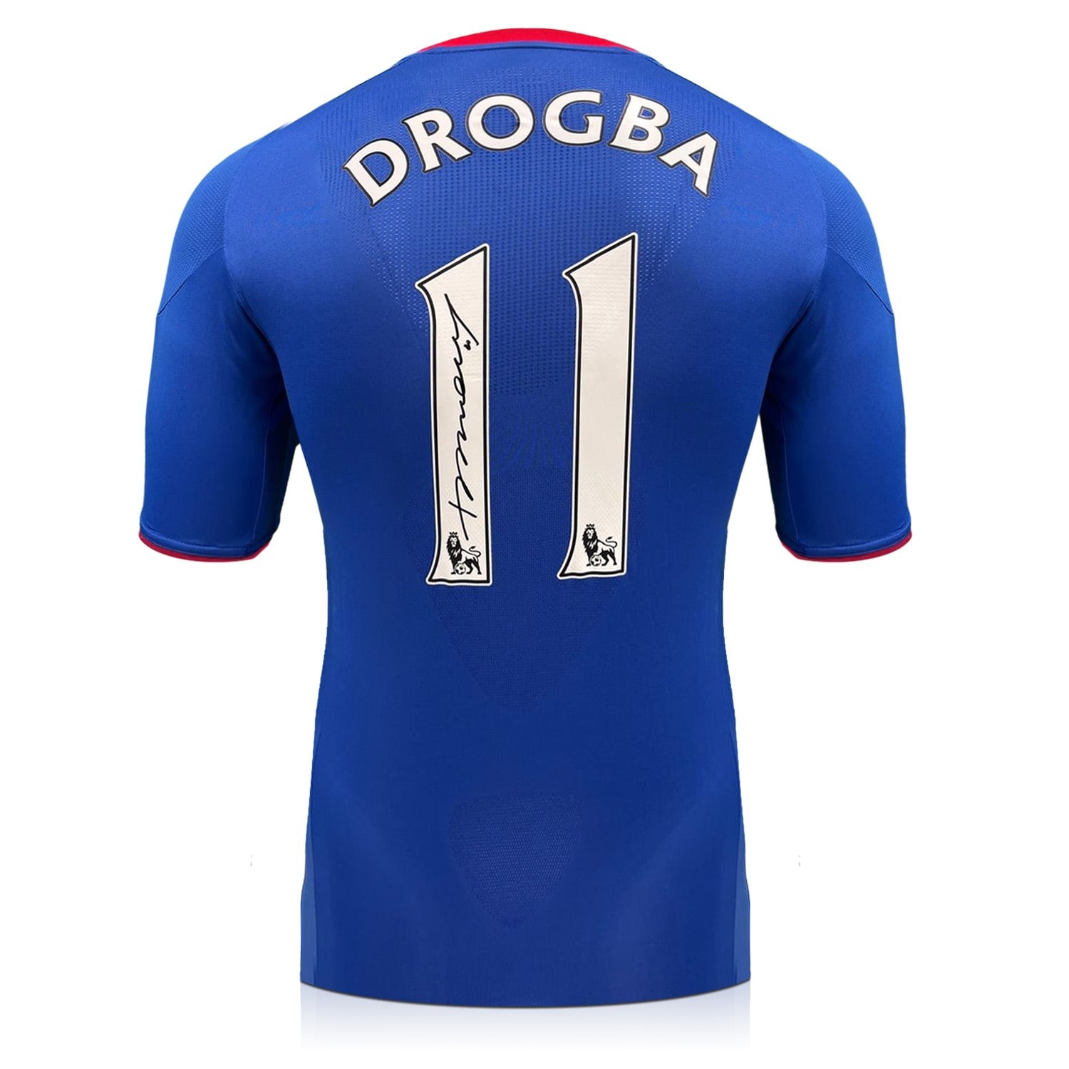 Didier Drogba Signed Original Chelsea 2010-11 Football Shirt