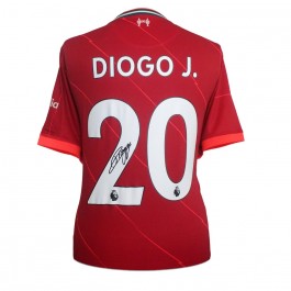 Diogo Jota Signed Liverpool 2021-22 Football Shirt