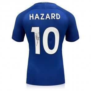 Eden Hazard Signed Original Chelsea 2017-18 Football Shirt
