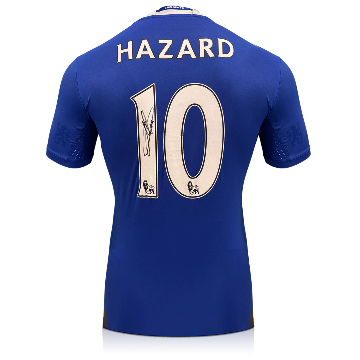 Eden Hazard Signed Original Chelsea 2016-17 Football Shirt (Original Print)
