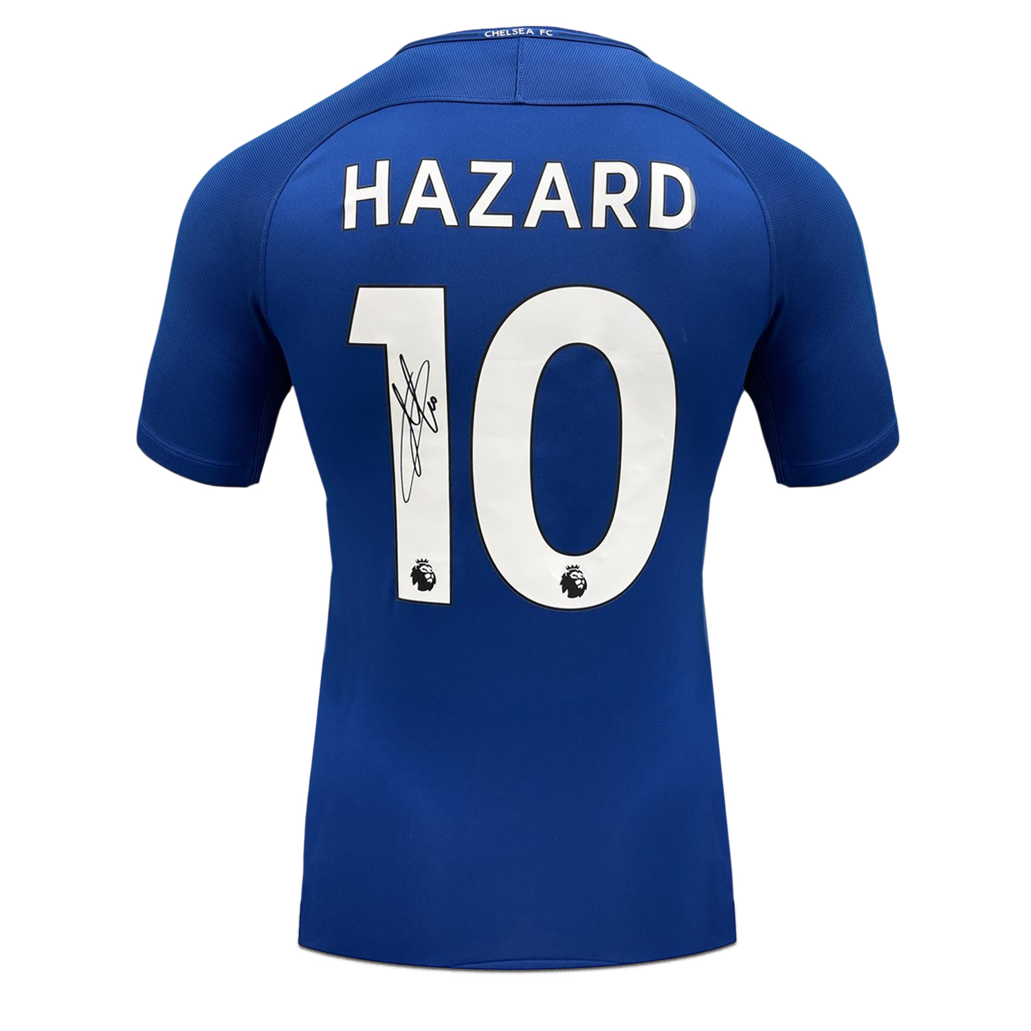 Eden Hazard Signed Original Chelsea 2017-18 Football Shirt (Official Printing)