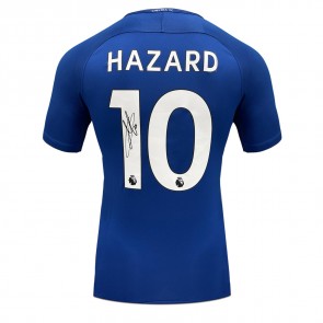 Eden Hazard Signed Original Chelsea 2017-18 Football Shirt (Official Printing)