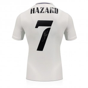 Eden Hazard Signed Original Real Madrid 2022-23 Football Shirt