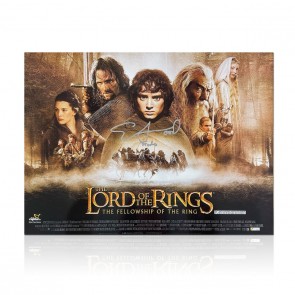 Elijah Wood Signed The Lord Of The Rings Poster: Frodo