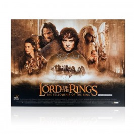 Elijah Wood Signed The Lord Of The Rings Poster