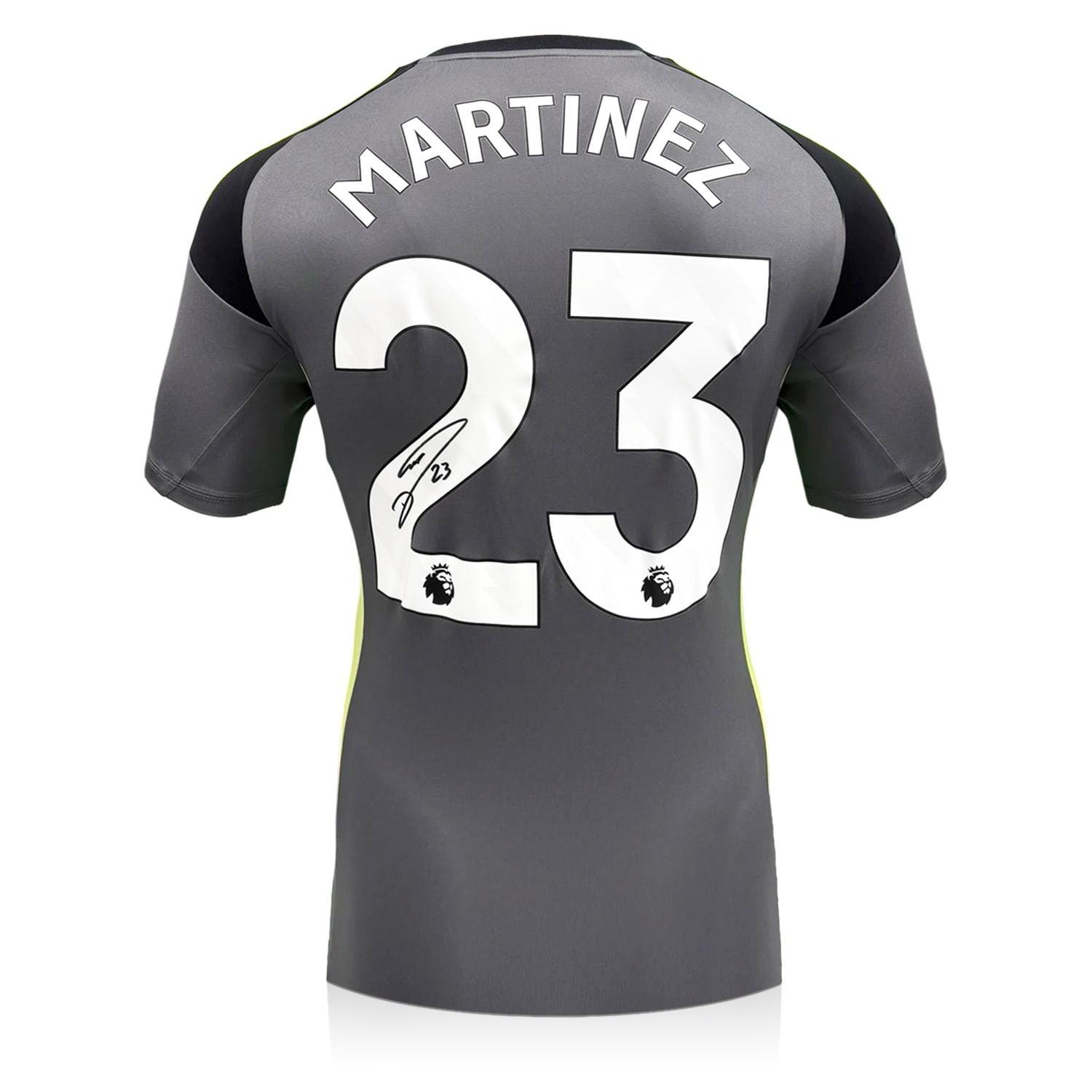 Emi Martinez Signed Aston Villa 2025-26 Goalkeeper Football Shirt