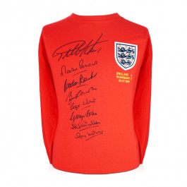 England 1966 World Cup Winning Team Signed Shirt