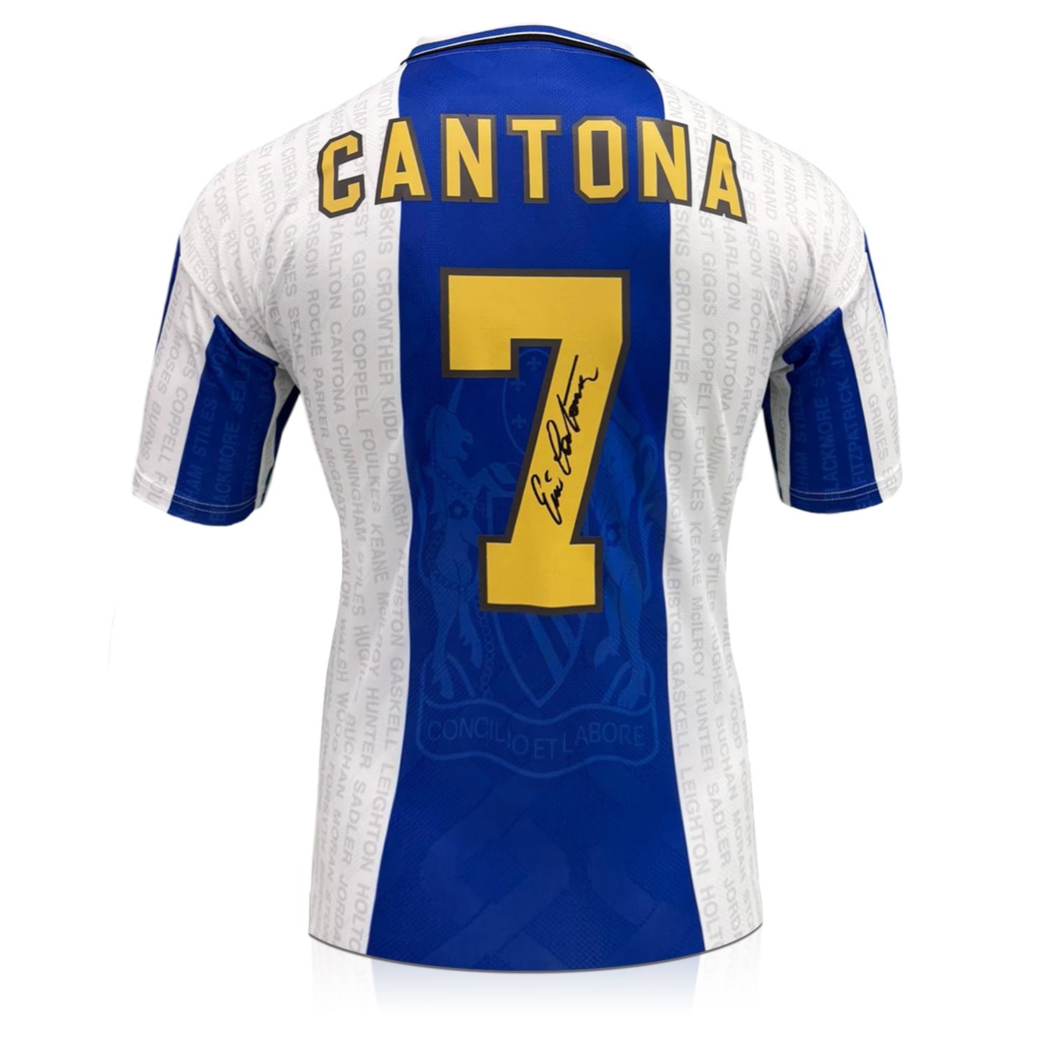 Eric Cantona Signed Manchester United 1994-97 Third Football Shirt