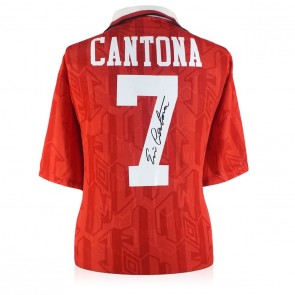Eric Cantona Signed 1994 Manchester United Football Shirt 