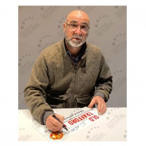Eric Cantona Signed Manchester United Street Sign